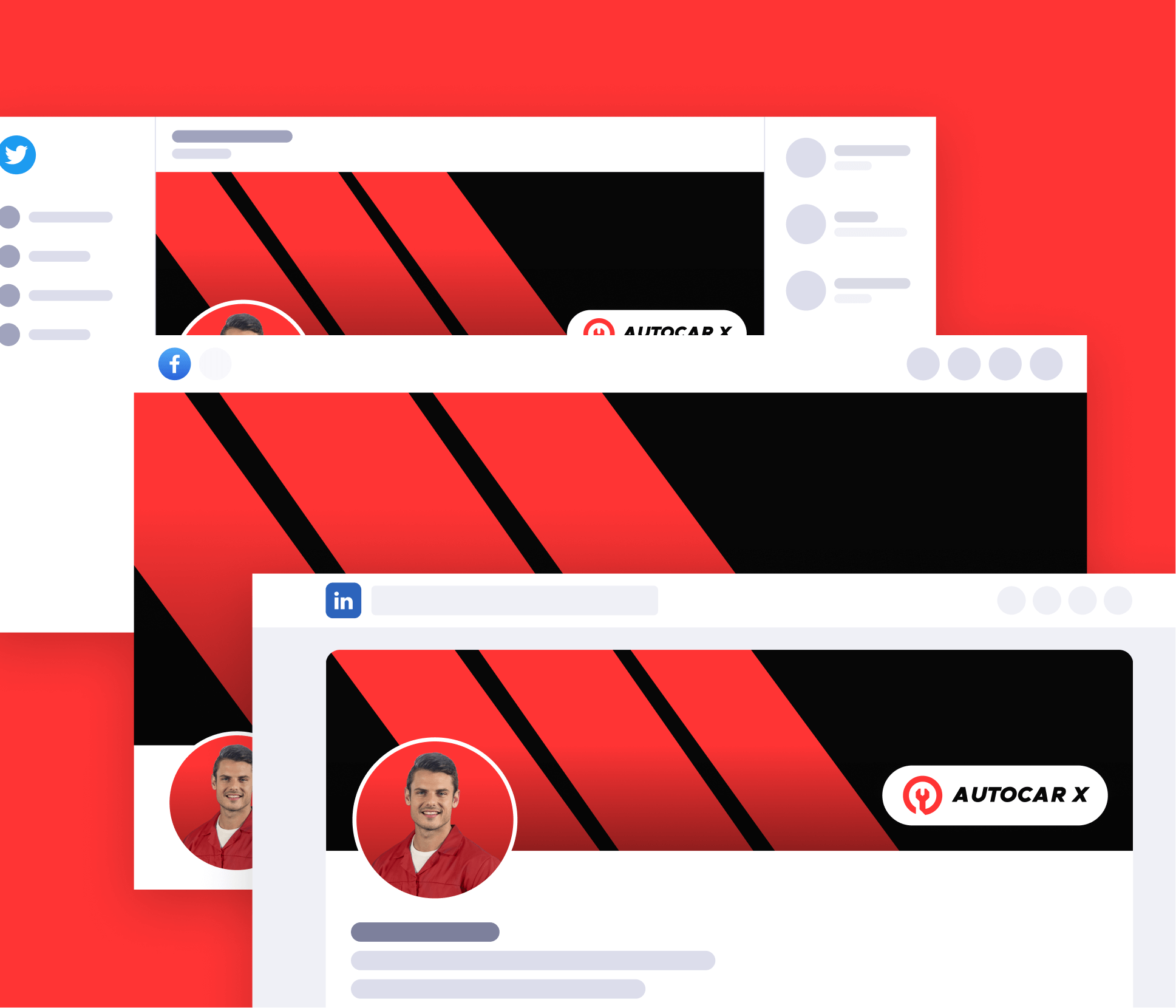 Autocar - Social Media Assets - Automotive Webflow Template